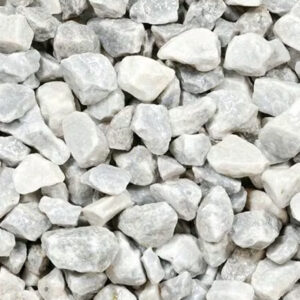 3/4" Stone- White