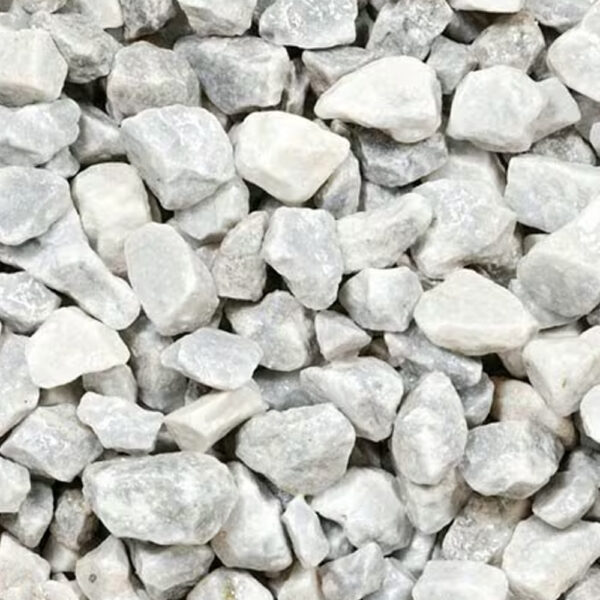 3/4" Stone- White